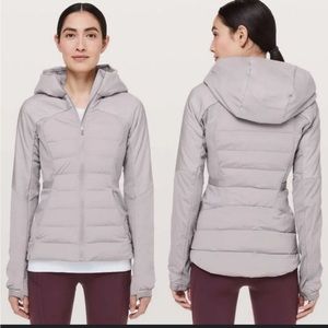 Lululemon Down for It All Jacket - Grey Lilac